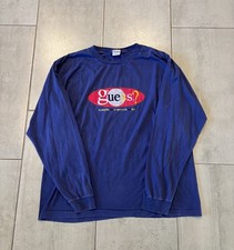 T-shirt Guess vintage ricamata anni 90 uomo taglia unica