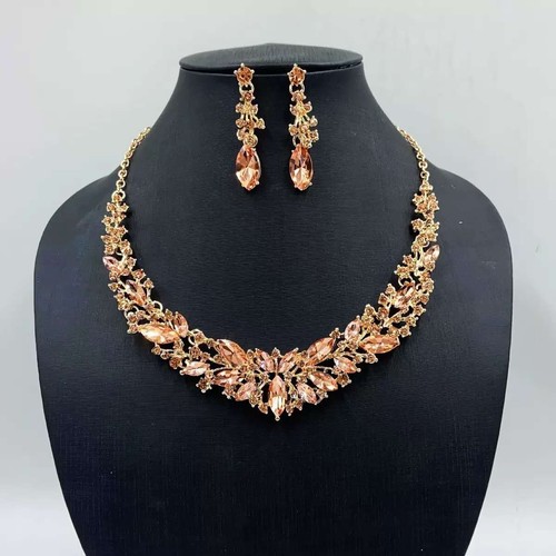 Set collana orecchini zircone