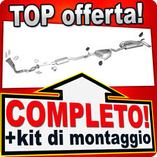 Scarico Completo per FIAT BRAVA / BRAVO (182) 1.6 16V 1995-05.1998 Marmitta