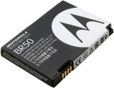 BATTERIA ORIGINALE MOTOROLA per RAZR V3 V3i V3-XX Z3 PEBL U6 BR50 BR-50