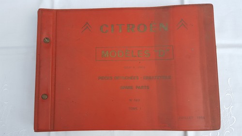 Orig catalogo ricambi pezzo - catalogo,