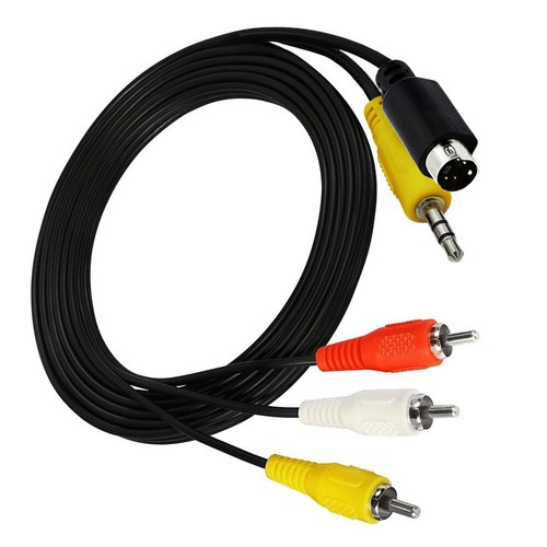 Audio video 4pin 5mm a - s-video, 3.5mm