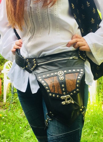 Pelle pitone steampunk - &,