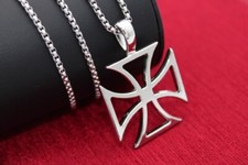 Collana croce tedesca in ferro