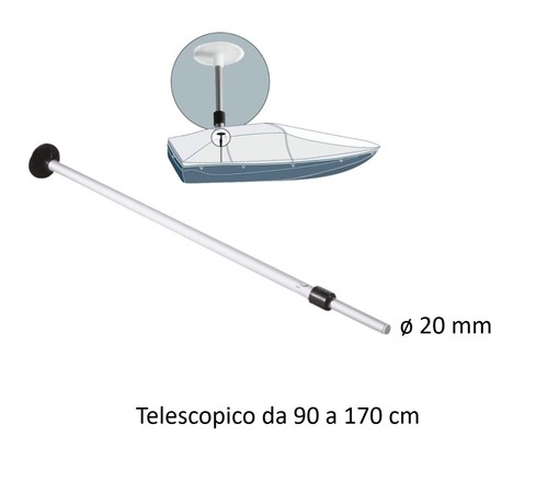 Palo telescopico tessilmare - palo,