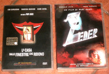 Pupi Avati, Zeder + La Casa dalle Finestre che Ridono, 2 DVD Come Nuovi, Horror