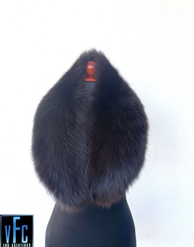Collare pelliccia volpe - pelliccia,
