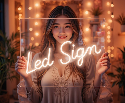 Insegna neon led luce - insegna, led,