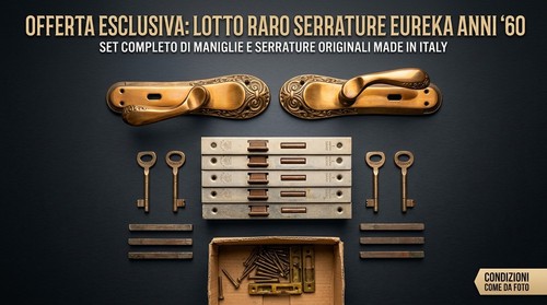 Lotto maniglie porte - lotto, epoca