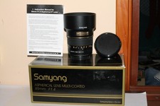 Objectif samyang 1 4 - 85, mm