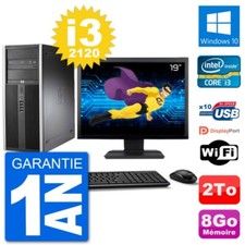 PC Tour HP 8200 Ecran 19"