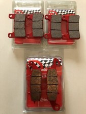 3 pastiglie freno Brembo v+h Suzuki VZR 1800 M 1800 R Intruder anno 2006-2017 WVCA