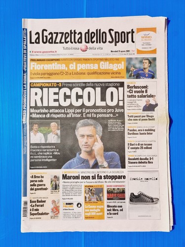 Gazzetta dello sport agosto - gazzetta,