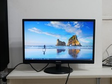 Monitor LED Philips HDMI e VGA Line 223V5LSB 21,5" Pollici TFT W-LED FHD - Nero