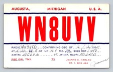 Ham Radio QSL WN8UVV WN4HTD