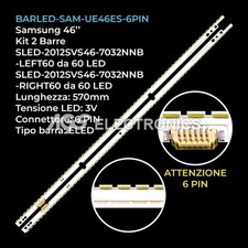 Kit barre strip - 2, led