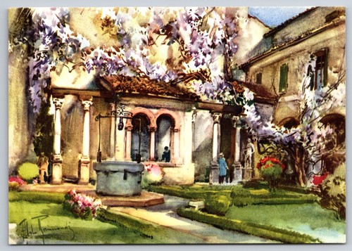 Postcard verona juliet tomb - postcard, juliet's
