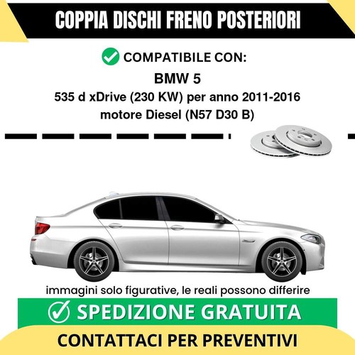Coppia dischi freno - freno, posteriori