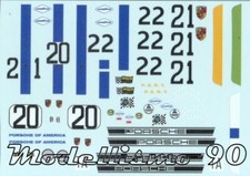 Decal 1/43 Porsche 911 T #20