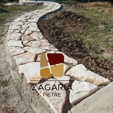 MOSAICO GIGANTE IN PIETRA NATURALE DI TRANI Sp. 4/7 cm PER CAMMINAMENTO GIARDINO