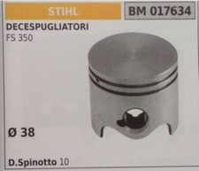 PISTONE COMPLETO SEGMENTI E