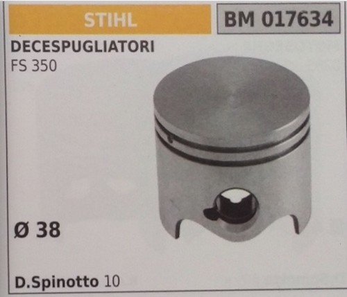 Pistone completo segmenti - completo, e