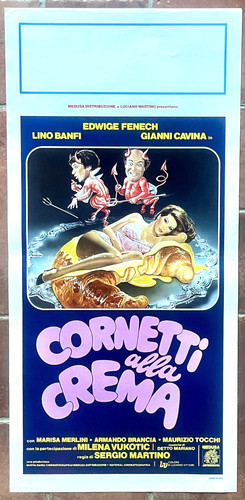 Locandina cornetti alla crema - cornetti,