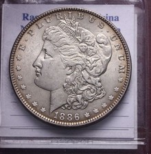 NL* USA 1 DOLLARO ARGENTO SILVER MORGAN 1886 Conservazione TOP  super prezzo