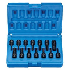 Grey Pneumatic 9298HC 1/4" Drive 14 Piece Impact Hex Driver Set