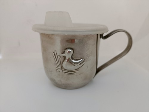Bicchiere tazza argento - bicchiere,