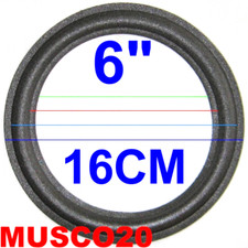 Sospensione Woofer 155mm FOAM! casse midrange riconatura altoparlante 15 16cm 6"