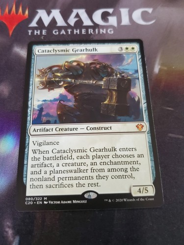 Mtg ingranaggio cataclismico - mtg.,