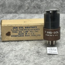 1951 TUBO TUNG SOL 6SU7GTY CON
