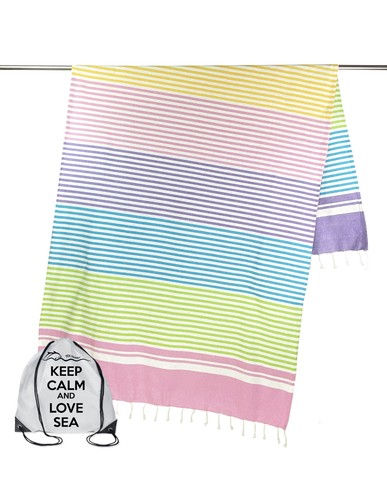 Telo mare fouta righe - telo,