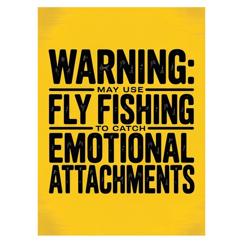 Poster umoristico pesca a - poster,