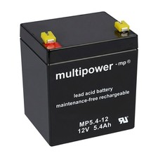 Multipower mp5 12v 5 4ah - multipower, mp5.4-12