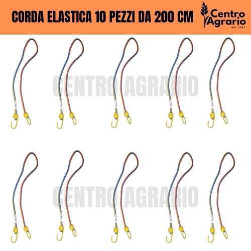 Corde elastiche con ganci - , 200