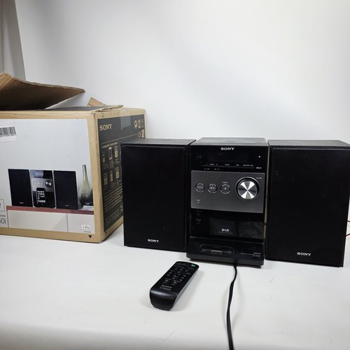 Sony micro hifi system - sony,