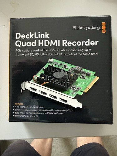 Blackmagic decklink quad - blackmagic,