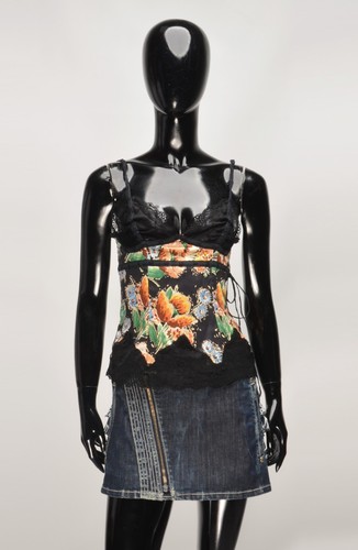 Top cami vintage pizzo - cami,