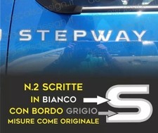2 Adesivi replica scritta