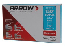 Arrow t50 graffette acciaio - arrow,