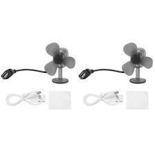 2X  Generatore Eolico Portatile USB da 5 W, Alternatore Motore, Caricabatte6542