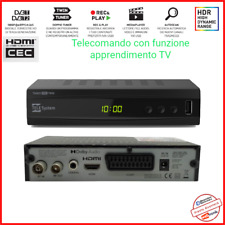 Decoder Digitale Terrestre DVB-T2 REGISTRATORE Telesystem TS6822 PRO Twin Tuner