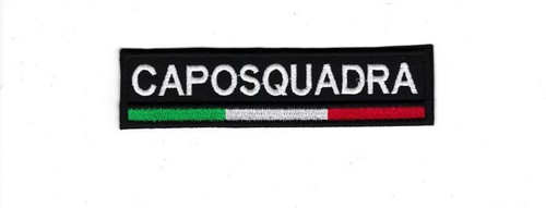 Patch caposquadra tricolore - [patch],
