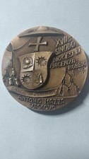Medagla Bronzo 60mm Vescovo Antonio   Mazza XVll Sinodo Diocesi Piacenza-bobbio 