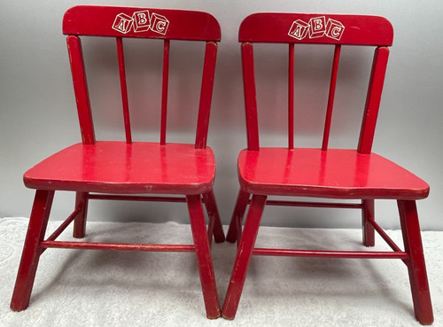 Sedie per bambini vintage 1966