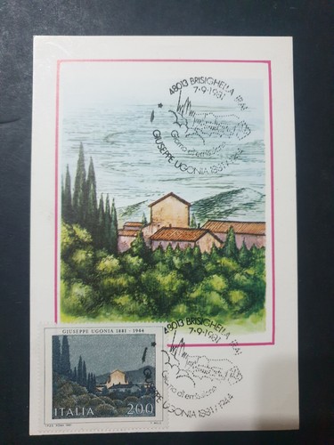 Cartolina fdc italia - fdc, maximum
