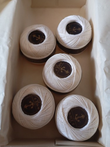 Gomitoli cotone bianco - 5,