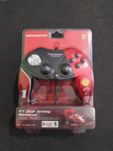 Dual analog gamepad ferrari - f1,